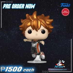 PRE ORDER Funko Pop! Haikyu Hinata Metallic - Books A Million Exclusive