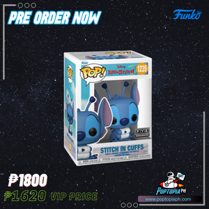 PRE ORDER Funko Pop! Disney: Lilo & Stitch - Stitch in Cuffs FYE Exclusive