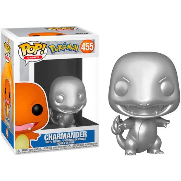 Funko Pop! Pokemon Charmander Silver