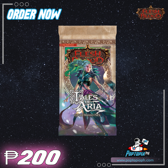 Flesh and Blood TCG Tales of Aria Unlimited Booster Pack